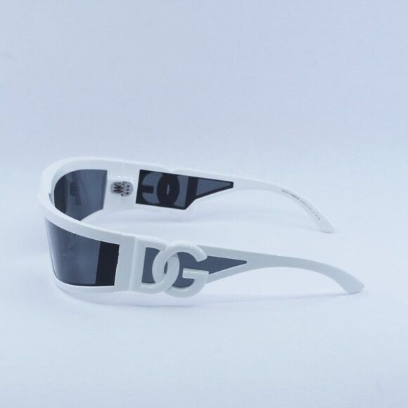 Dolce & Gabbana DG6198 331287 Rectangle Sunglasses White Frame - Lowest Price main image 7